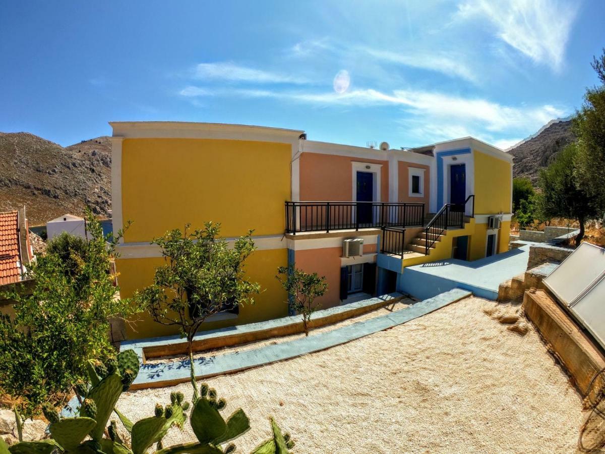 Irene Double Apartment Anoi Simi Exterior foto